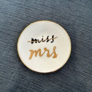 “Mrs.” Trinket Dish